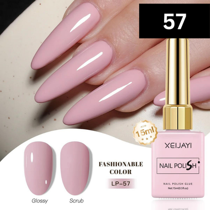 60 Colors Nude Gel Art Nail Polish