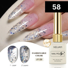 Load image into Gallery viewer, 60 Colors Nude Gel Art Nail Polish
