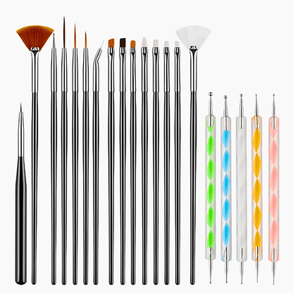 Precision Made Nail Art Brush Set