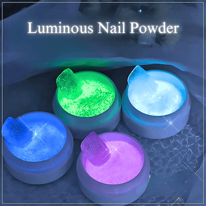 Luminous Night Fluorescent Glow in The Dark Nail Powder