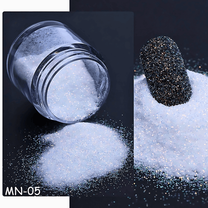 Black Candy Sand Sugar Nail Powder