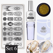 Load image into Gallery viewer, Nail Art Stamping Kit
