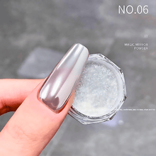 Load image into Gallery viewer, Silk Moonlight Metallic Chrome Mirror Powder
