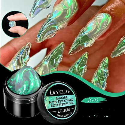 Aurora Non-Stick Hand Solid Extension Nail Gel Polish