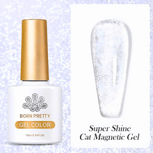 Load image into Gallery viewer, 10ML Reflective Moonlight Cat Magnetic Gel Nail Polish
