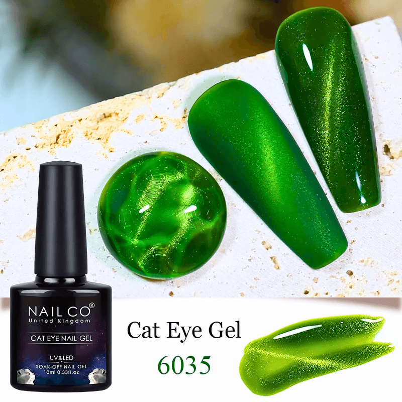 Transparent Crystal Cat Eye Magnetic Gel Polish