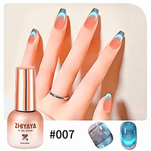 Load image into Gallery viewer, 8ml  Dynamic Rainbow Reflective Magnetic Gel Nail Polish
