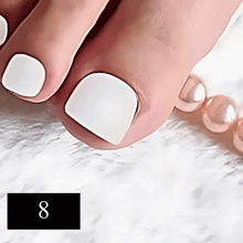 Load image into Gallery viewer, 24pcs Summer  Press on False Toe Nails
