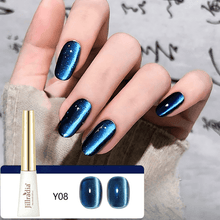 Load image into Gallery viewer, Millennium Satin Cat Eye Glitter Gel Polish
