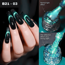 Load image into Gallery viewer, 15ml 9D Galaxy Shiny Magnetic Gel Polish
