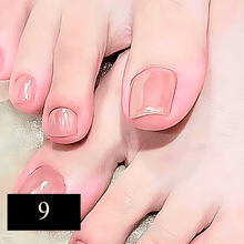 Load image into Gallery viewer, 24pcs Summer  Press on False Toe Nails
