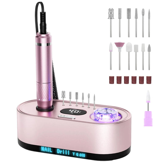 Professional 40000RPM Electric Nail Drill  with LCD Display