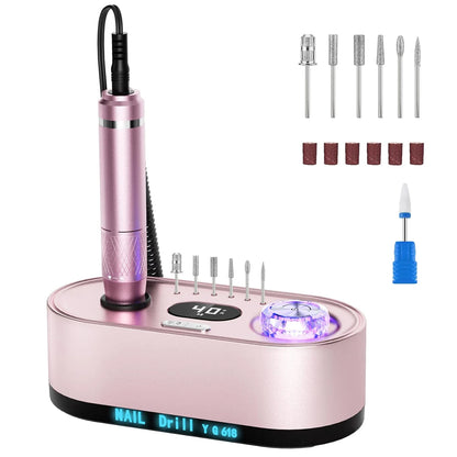 Professional 40000RPM Electric Nail Drill  with LCD Display