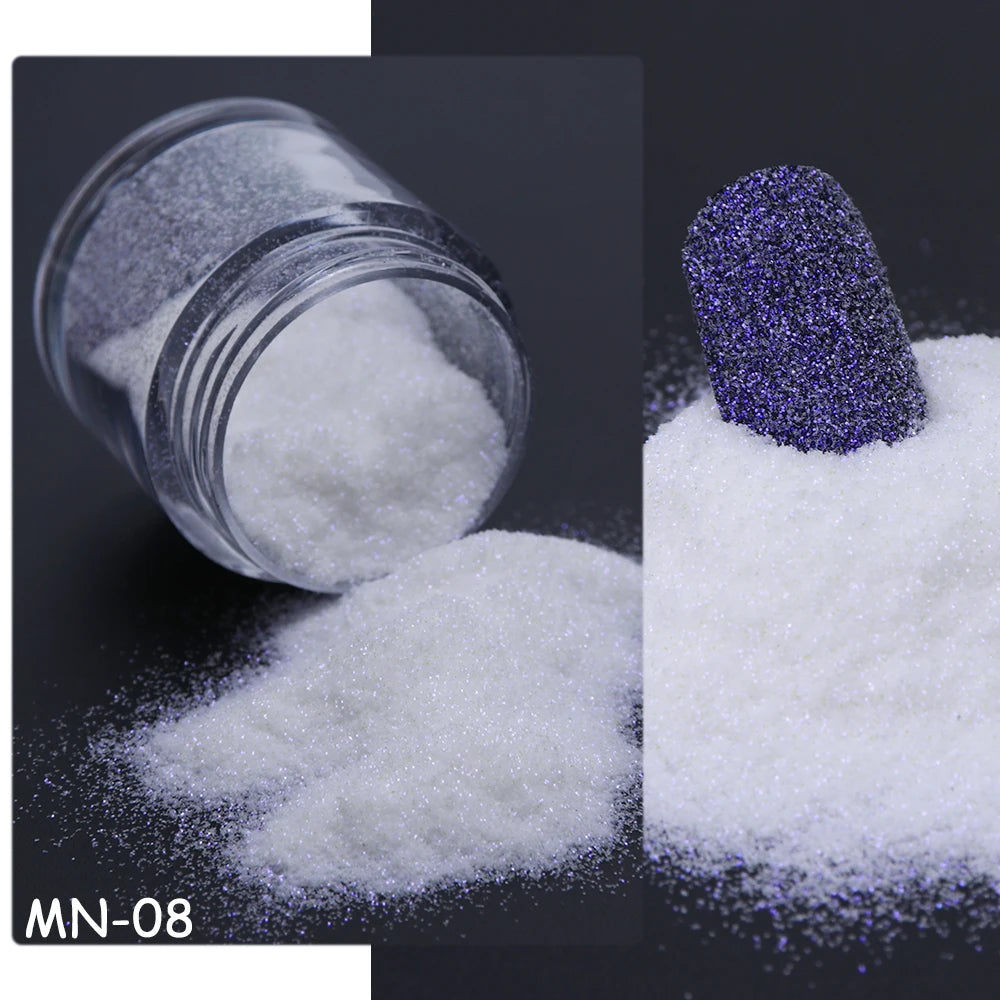 Black / White Nail Sugar Powder