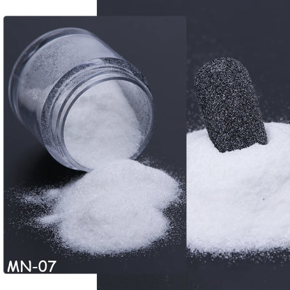 Black / White Nail Sugar Powder