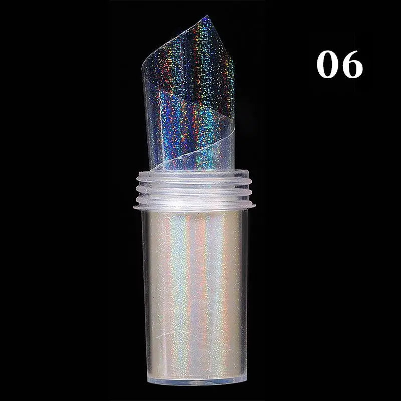 4x100cm  Aurora Holographic Nail Transfer Decals