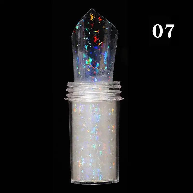 4x100cm  Aurora Holographic Nail Transfer Decals