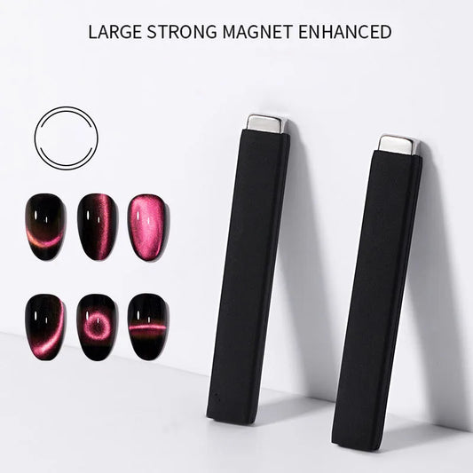 Large Size Cat's Eye Nail Gel Magnet with Protective Silicone Cover