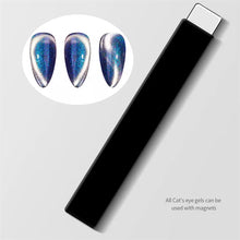 Load image into Gallery viewer, Large Size Cat&#39;s Eye Nail Gel Magnet with Protective Silicone Cover
