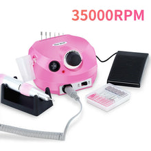 Load image into Gallery viewer, UV Gel Nail Polish Kit with Nail Lamp and Nail Drill
