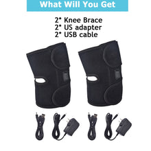 Load image into Gallery viewer, Physiotherapy Heating Knee Support Brace - bellasonlinestore22
