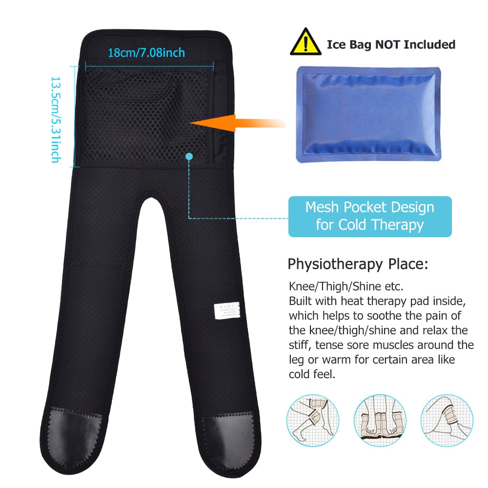 Physiotherapy Heating Knee Support Brace - bellasonlinestore22