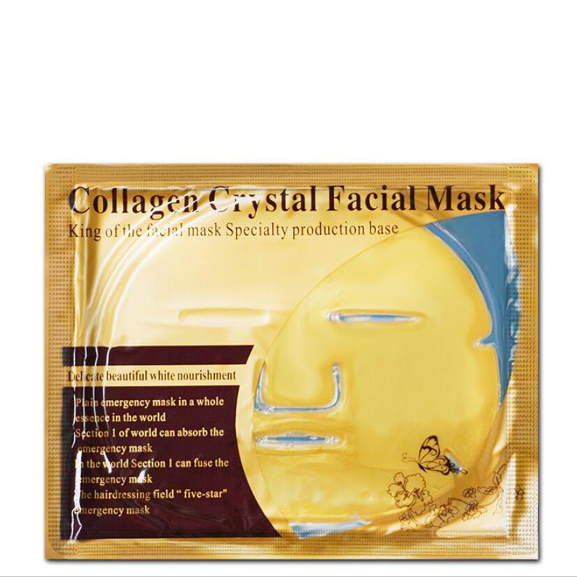 10PCS Gold Bio Collagen Facial Mask - bellasonlinestore22